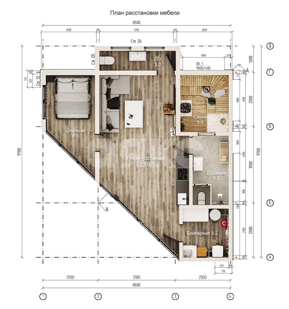 Фото №23: Дом 82&nbsp;м² + 10&nbsp;сот., 1&nbsp;эт. - ДП Рыболово-2, мкр. территория Круглое, 179