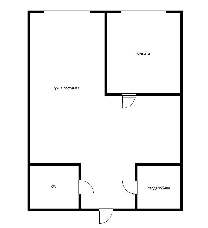 Фото №19: 2-комнатная квартира 54&nbsp;м², 3/9&nbsp;эт. - Геленджик, Толстый Мыс, мкр. ЖК Черноморский-2, ул. Крымская, 22к22