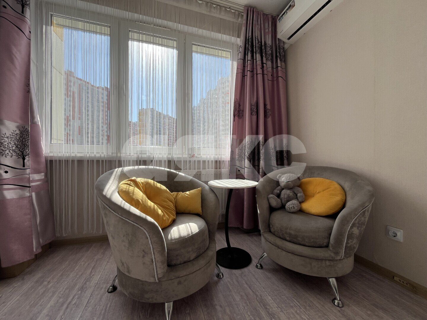 Фото №6: 2-комнатная квартира 64&nbsp;м², 1/16&nbsp;эт. - Анапа, Горгиппия, мкр. ЖК Горгиппия, ул. Адмирала Пустошкина, 22с1