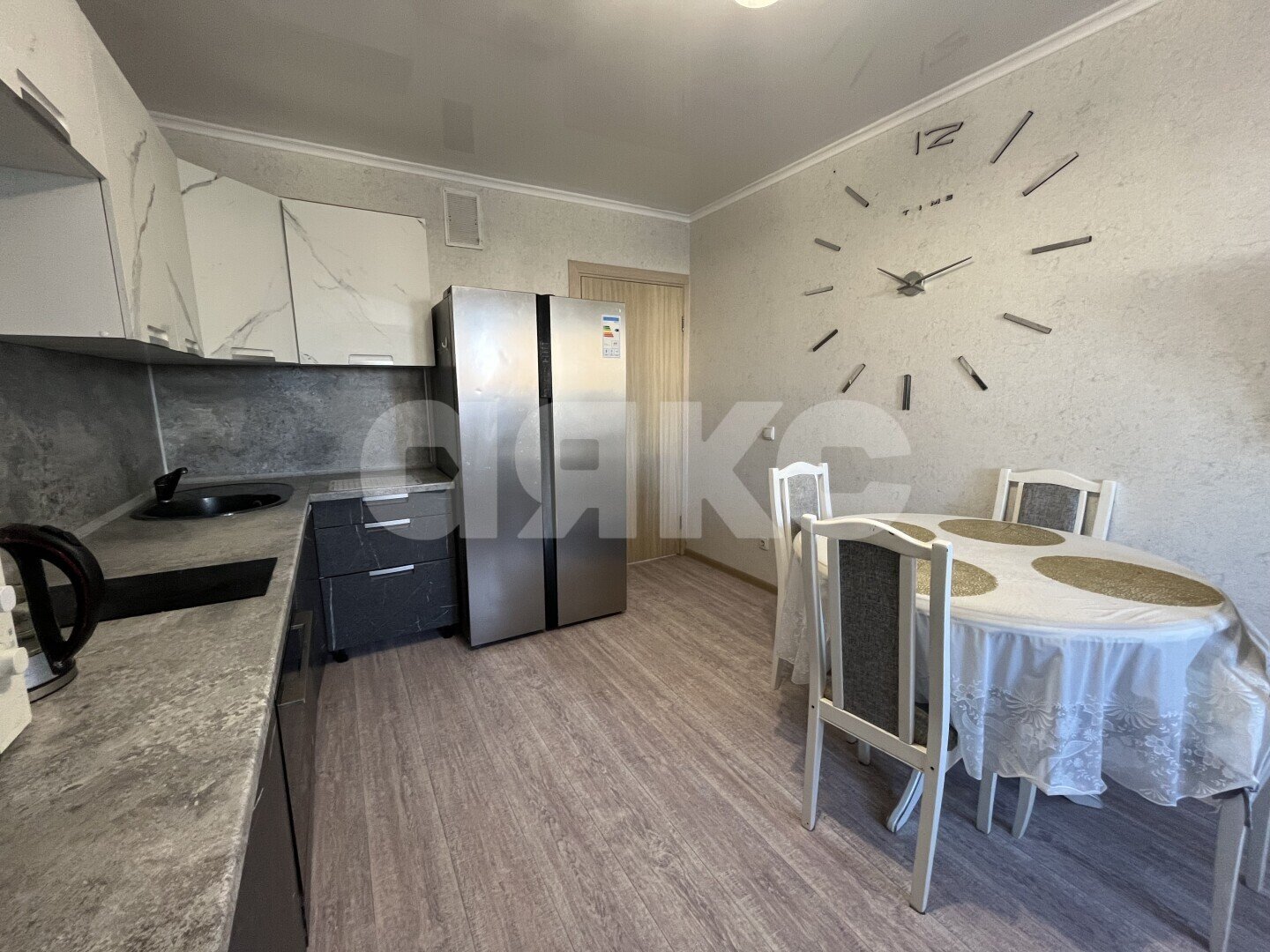 Фото №4: 2-комнатная квартира 64&nbsp;м², 1/16&nbsp;эт. - Анапа, Горгиппия, мкр. ЖК Горгиппия, ул. Адмирала Пустошкина, 22с1