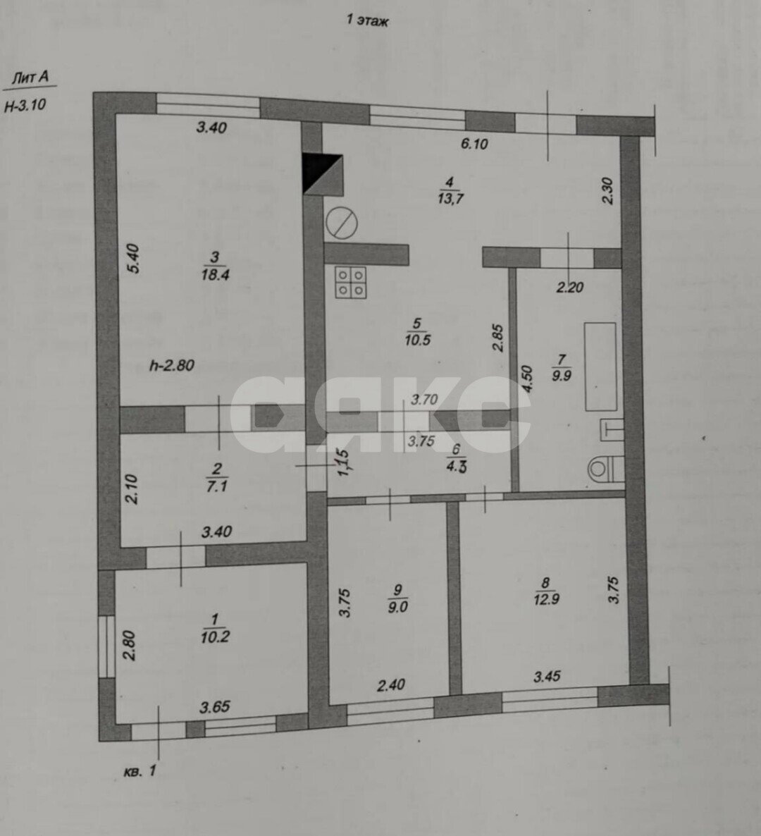 Фото №38: Дуплекс 96&nbsp;м² + 11.85&nbsp;сот., 1&nbsp;эт. - Братский, ул. Пионерская, 18