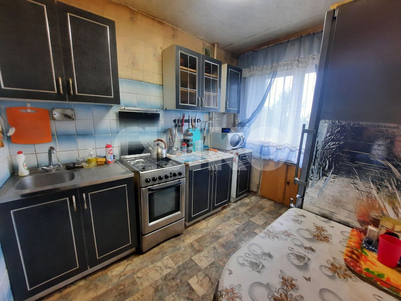 Фото №1: 3-комнатная квартира 61&nbsp;м², 6/9&nbsp;эт. - Белоозёрский, мкр. 1-й, ул. Молодёжная, 2/1