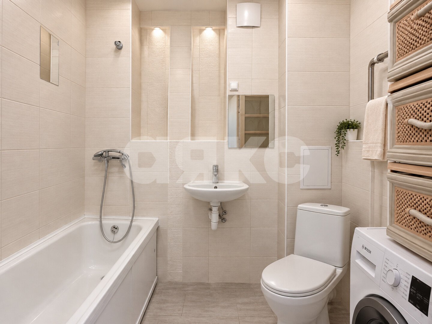 Фото №4: 3-комнатная квартира 60&nbsp;м², 3/10&nbsp;эт. - Батайск, мкр. жилой комплекс Донские Просторы, ул. Огородная, 84к4