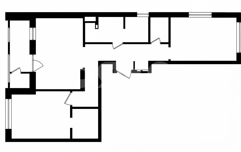 Фото №22: 2-комнатная квартира 71&nbsp;м², 42/43&nbsp;эт. - Москва, ЖК Скай Гарден, Покровское-Стрешнево, мкр. жилой комплекс Скай Гарден, пр-д Строительный, 9с6