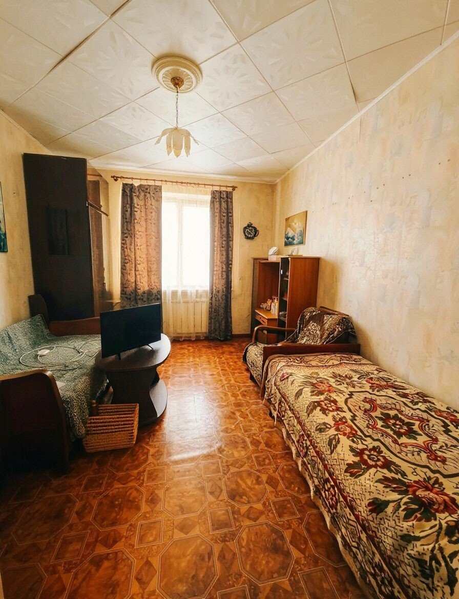 Фото №1: 3-комнатная квартира 63&nbsp;м², 9/9&nbsp;эт. - Мариуполь, р. Ильичёвский, ул. Мамина-Сибиряка, 42