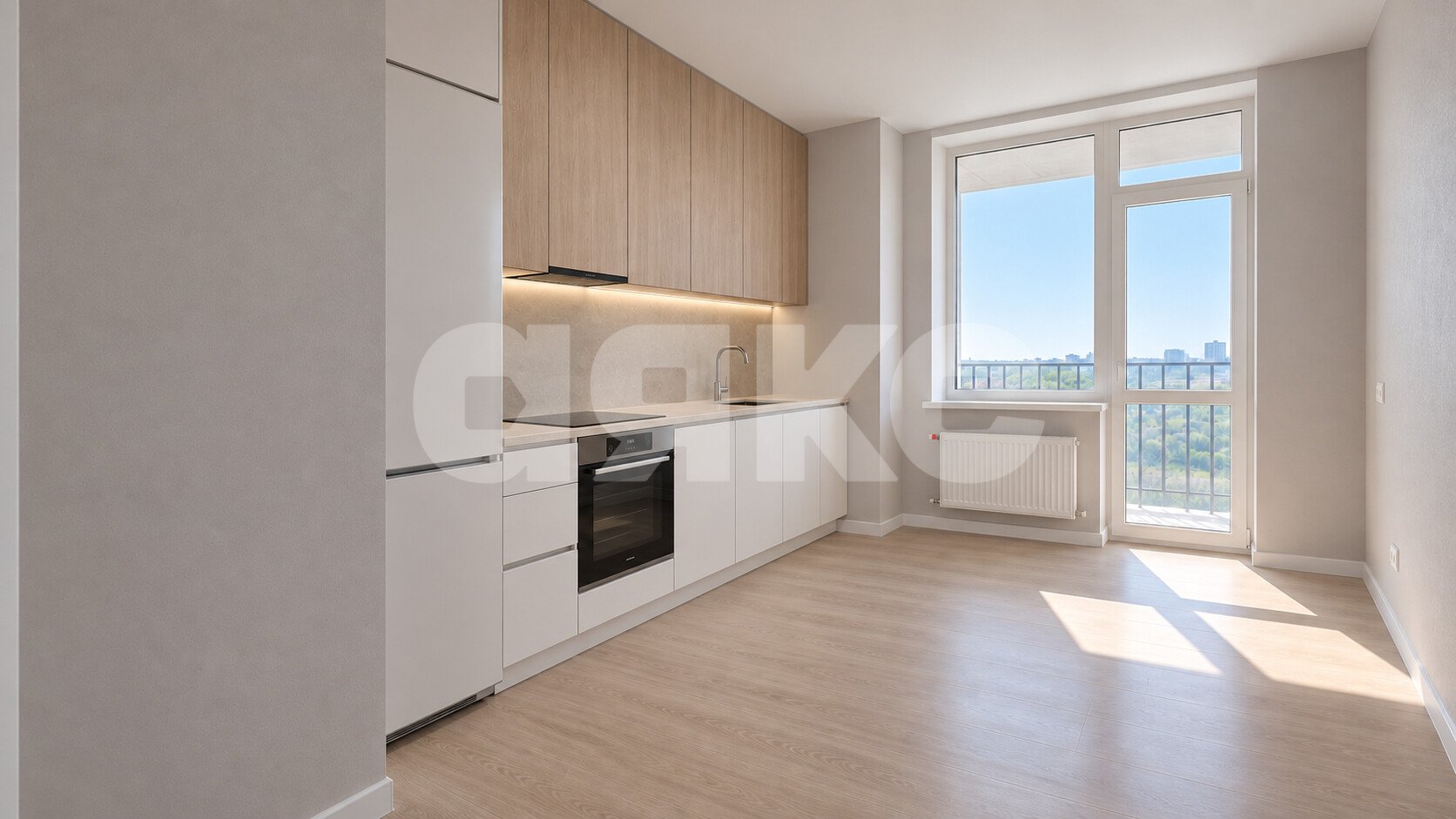 Фото №1: 2-комнатная квартира 70&nbsp;м², 2/16&nbsp;эт. - Батайск, Восточный, мкр. ЖК Дом по Улице Воровского, 53, ул. Воровского, 53