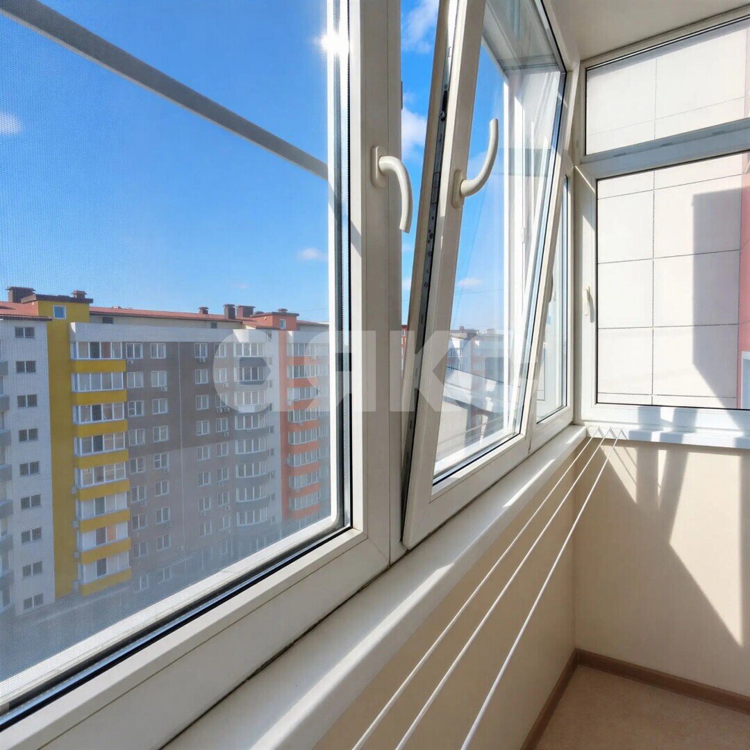 Фото №9: 1-комнатная квартира 35&nbsp;м², 9/9&nbsp;эт. - Анапа, Парковый, мкр. ЖК Радуга, ул. Парковая, 64Ак3