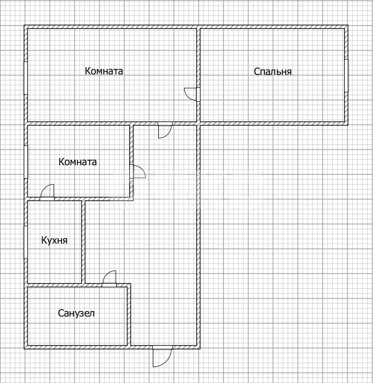 Фото №14: 3-комнатная квартира 59&nbsp;м², 1/5&nbsp;эт. - Майкоп, мкр. квартал Черёмушки, ул. Димитрова, 11/2