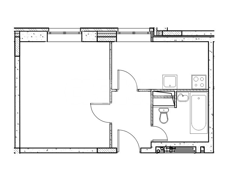 Фото №12: 1-комнатная квартира 32&nbsp;м², 3/3&nbsp;эт. - Раменское, мкр. жилой комплекс Берёзовая Роща, ул. Берёзовая Роща, 1