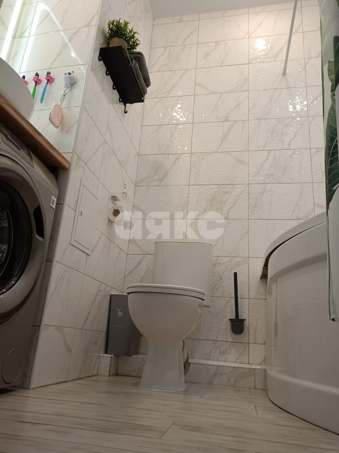 Фото №21: 1-комнатная квартира 36&nbsp;м², 9/16&nbsp;эт. - Анапа, Парковый, мкр. ЖК Чёрное Море, ул. Анапское шоссе, 32к4