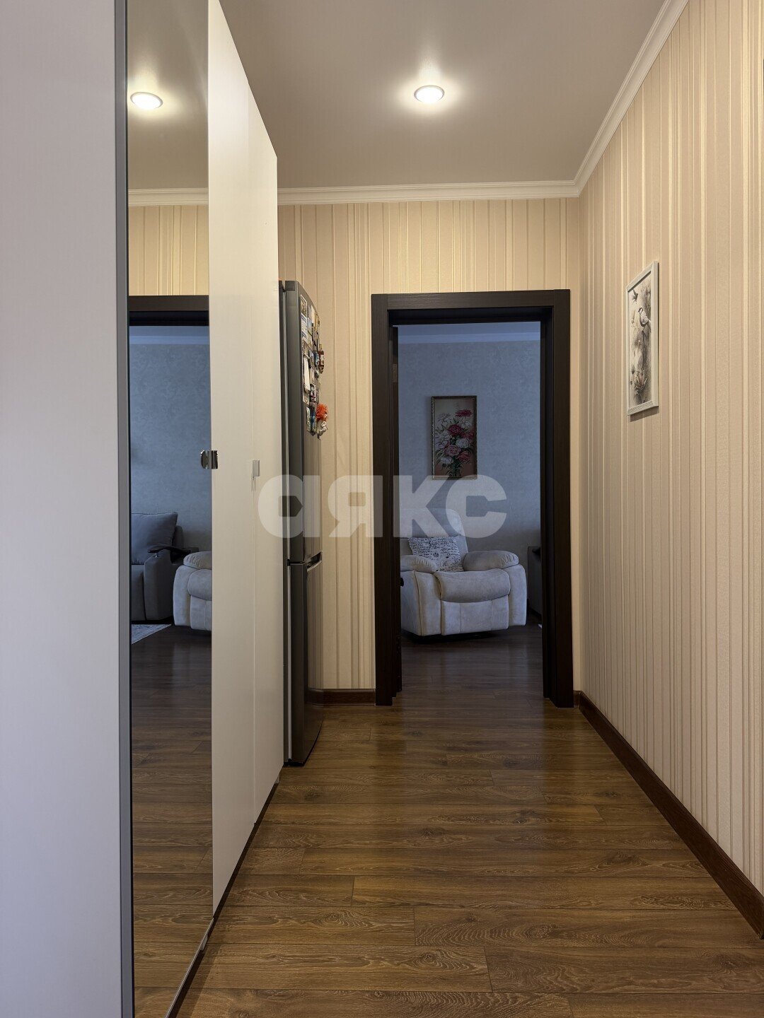 Фото №5: 2-комнатная квартира 56&nbsp;м², 7/8&nbsp;эт. - Анапа, Парковый, мкр. ЖК Времена Года, ул. Мирная, 29к9
