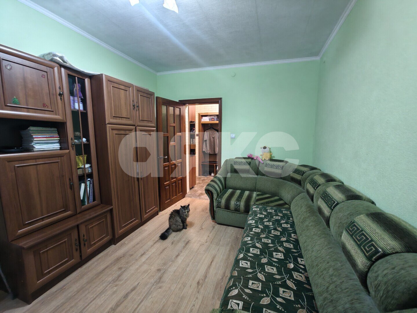 Фото №1: 2-комнатная квартира 53&nbsp;м², 1/2&nbsp;эт. - Кореновск, мкр. 2-й квартал, ул. Железнодорожный Дом, 6