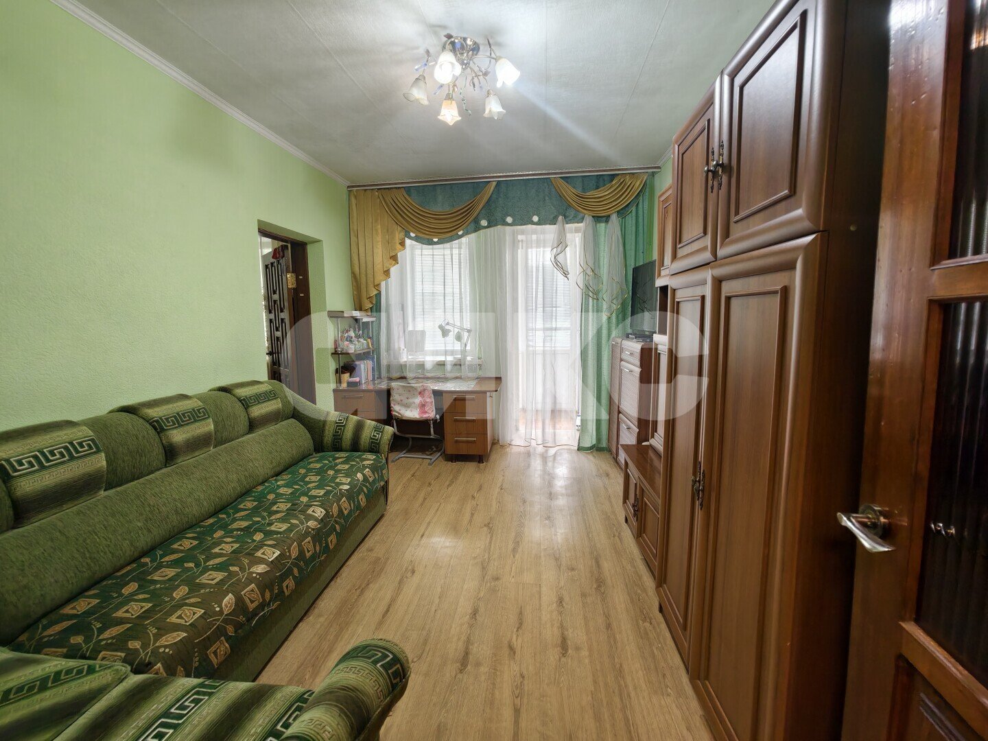 Фото №2: 2-комнатная квартира 53&nbsp;м², 1/2&nbsp;эт. - Кореновск, мкр. 2-й квартал, ул. Железнодорожный Дом, 6