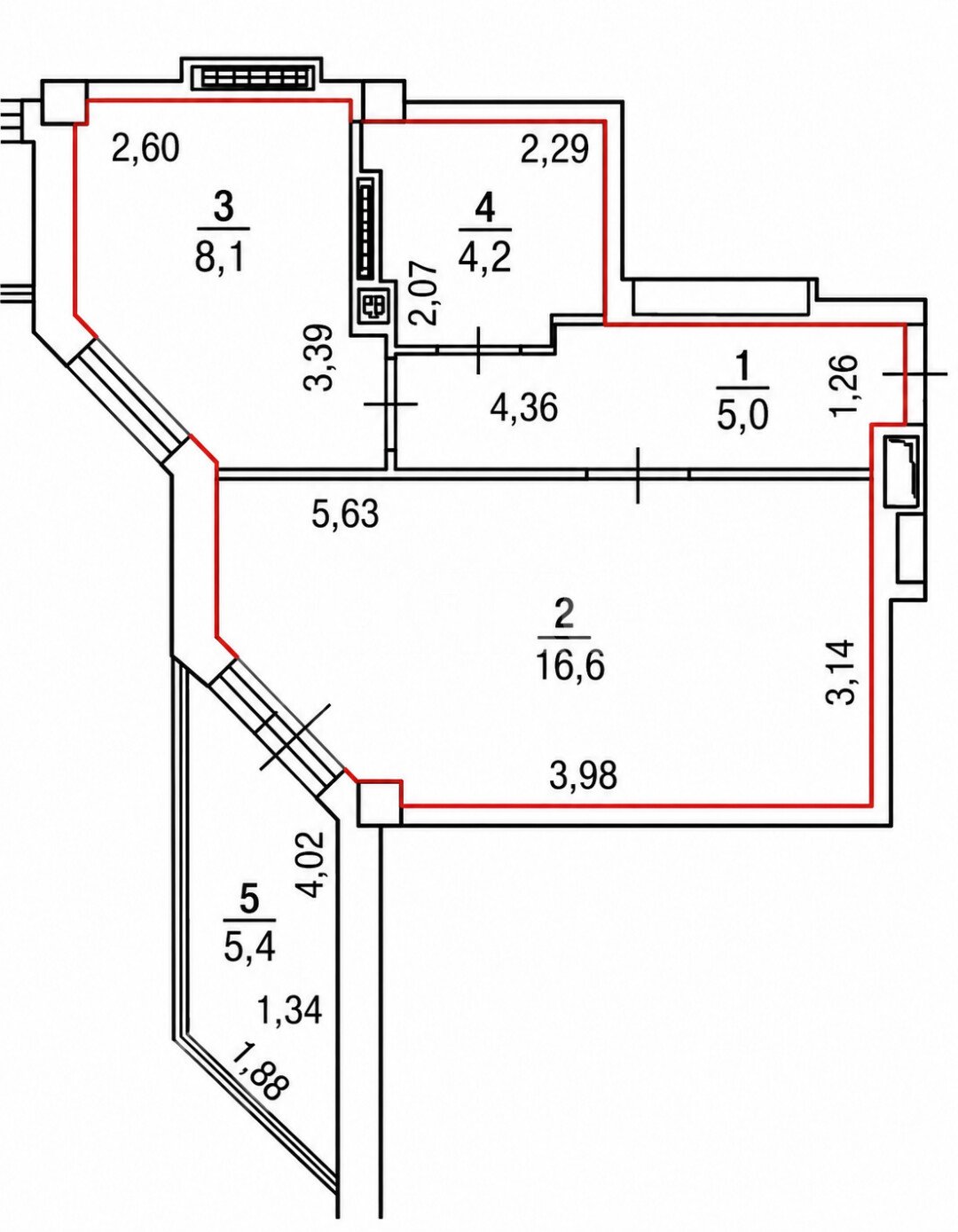 Фото №16: 1-комнатная квартира 39&nbsp;м², 8/10&nbsp;эт. - Батайск, мкр. жилой комплекс Донские Просторы, ул. Огородная, 84к4