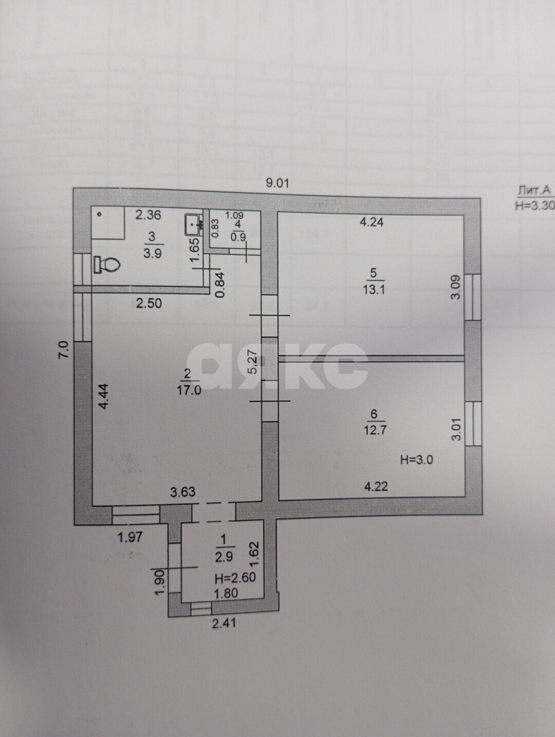 Фото №50: Дом 57&nbsp;м² + 3.3&nbsp;сот., 1&nbsp;эт. - Анапская, пер. Заводской, 4Б