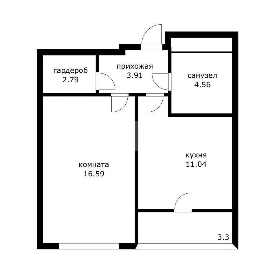Фото №2: 1-комнатная квартира 40&nbsp;м², 14/23&nbsp;эт. - Котельники, мкр. жилой комплекс Белые Росы, ул. Сосновая, 2к4