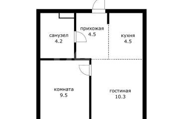 Фото №1: 1-комнатная квартира 33 м², 6/18 эт. - Москва Новомосковский административный округ