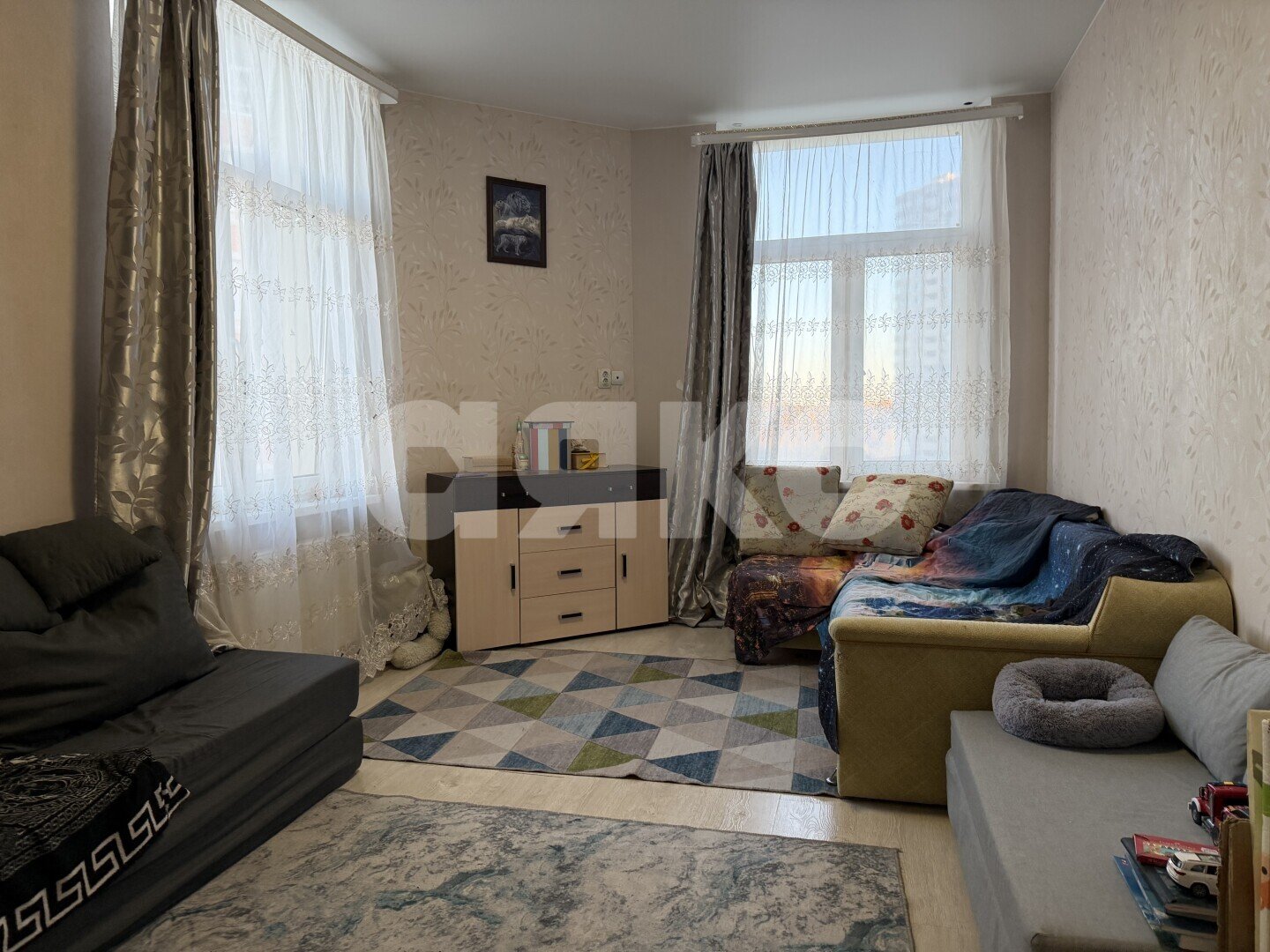 Фото №4: 1-комнатная квартира 49&nbsp;м², 6/23&nbsp;эт. - Раменское, Западный, мкр. ЖК Северный Парк, ул. Северное шоссе, 44
