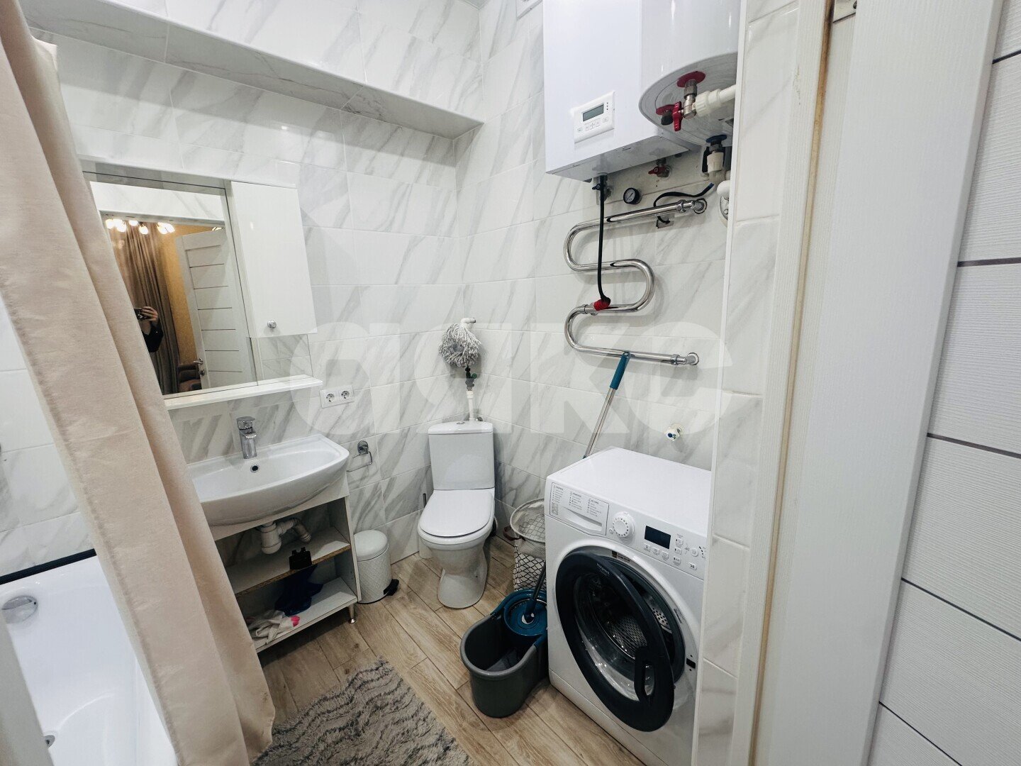 Фото №15: 1-комнатная квартира 28&nbsp;м², 2/3&nbsp;эт. - Сочи, Хостинский, мкр. Соболевка, ул. Молодогвардейская, 2/6Г