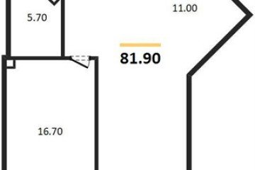 Фото №1: 1-комнатная квартира 81 м², 5/15 эт. - Краснодар, мкр. ЖК Девелопмент Плаза, ул. имени 40-летия Победы, 33Г