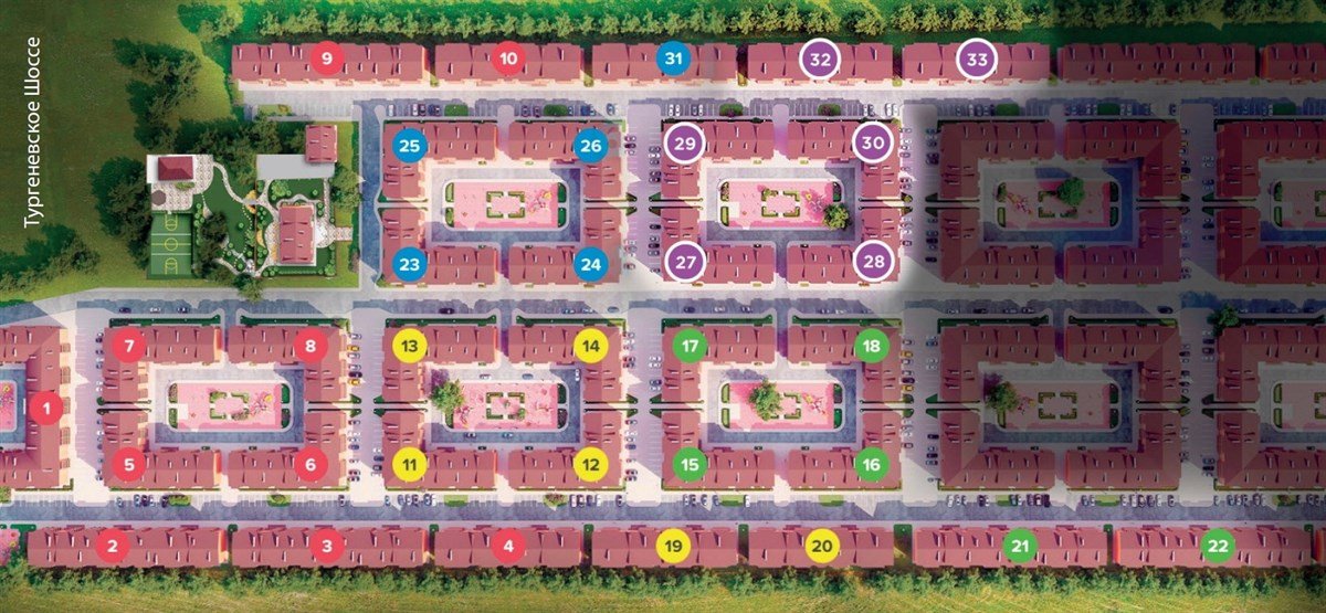 Фото №3: 1-комнатная квартира 35&nbsp;м², 5/5&nbsp;эт. - Новая Адыгея, мкр. жилой комплекс Дарград, ул. Тургеневское шоссе, 33/3к22