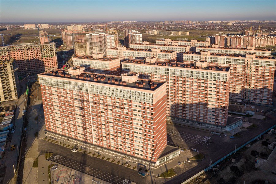 Фото №2: 2-комнатная квартира 67&nbsp;м², 15/16&nbsp;эт. - Краснодар, Прикубанский внутригородской округ, мкр. жилой комплекс Самолёт, ул. Западный Обход, 39/2к4