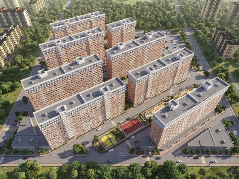 Фото №5: 2-комнатная квартира 67&nbsp;м², 15/16&nbsp;эт. - Краснодар, Прикубанский внутригородской округ, мкр. жилой комплекс Самолёт, ул. Западный Обход, 39/2к4