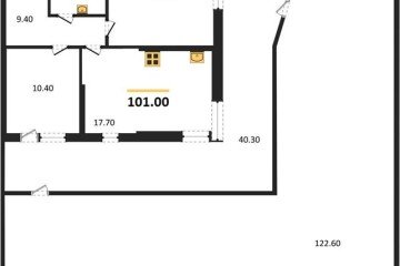Фото №1: 2-комнатная квартира 222&nbsp;м², 2/16&nbsp;эт. - Краснодар, мкр. жилой комплекс Самолёт-4, 
