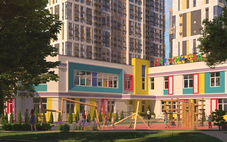Фото №7: 1-комнатная квартира 37&nbsp;м², 18/24&nbsp;эт. - Краснодар, Центральный внутригородской округ, Табачная Фабрика, мкр. ЖК Все Свои Вип, ул. Колхозная, 5/2