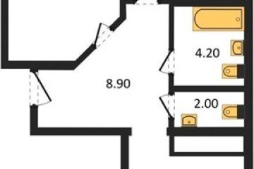 Фото №1: 2-комнатная квартира 62 м², 4/24 эт. - Краснодар, мкр. ЖК Все Свои Вип, ул. Колхозная, 5/2