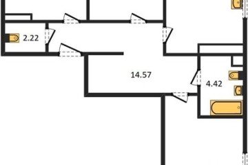 Фото №1: 3-комнатная квартира 89 м², 8/24 эт. - Краснодар, мкр. Черёмушки,