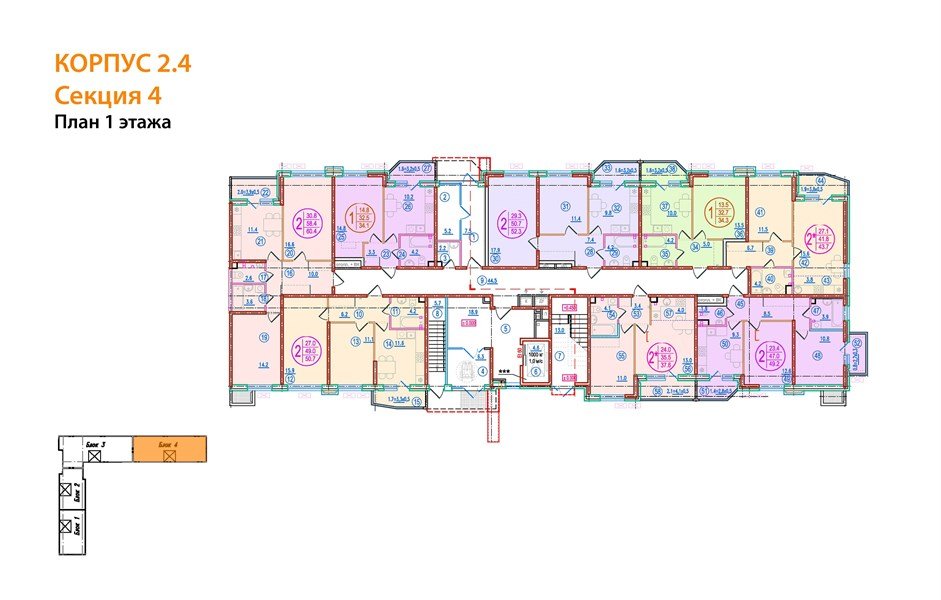 Фото №8: 1-комнатная квартира 34&nbsp;м², 1/9&nbsp;эт. - Краснодар, Прикубанский внутригородской округ, мкр. жилой комплекс Спортивная Деревня