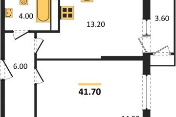 Фото №1: 1-комнатная квартира 41 м², 14/24 эт. - Краснодар, мкр. ЖК Рекорд,