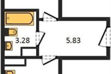 Фото №1: 1-комнатная квартира 46 м², 3/9 эт. - Краснодар, мкр. жилой комплекс Событие,
