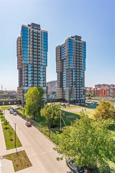 Фото №4: 1-комнатная квартира 42&nbsp;м², 10/22&nbsp;эт. - Берёзовый, Прикубанский внутригородской округ, Витаминкомбинат, мкр. жилой комплекс Огурцы, ул. Целиноградская, 2Ик2