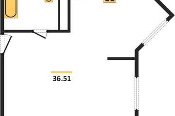 Фото №1: 1-комнатная квартира 36 м², 16/24 эт. - Краснодар, мкр. Черёмушки,