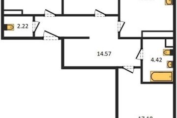 Фото №1: 3-комнатная квартира 87 м², 7/24 эт. - Краснодар, мкр. Черёмушки,