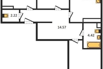 Фото №1: 3-комнатная квартира 87 м², 8/24 эт. - Краснодар, мкр. Черёмушки,