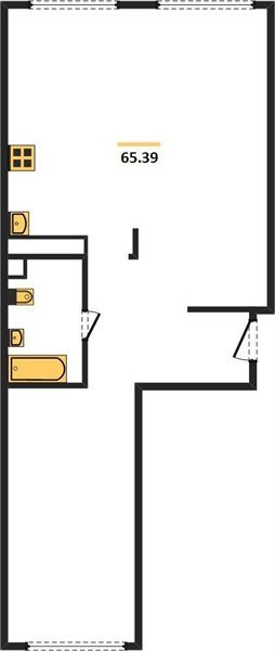 Фото №1: 2-комнатная квартира 65&nbsp;м², 14/24&nbsp;эт. - Краснодар, Центральный внутригородской округ, мкр. Черёмушки