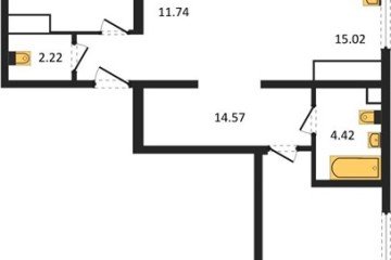 Фото №1: 3-комнатная квартира 87 м², 23/24 эт. - Краснодар, мкр. Черёмушки,