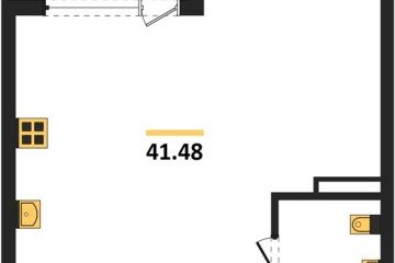 Фото №1: 1-комнатная квартира 41 м², 4/24 эт. - Краснодар, мкр. Черёмушки,