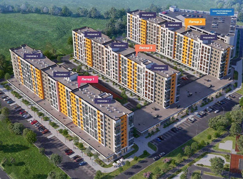 Фото №3: Студия 27&nbsp;м², 3/9&nbsp;эт. - Краснодар, Прикубанский внутригородской округ, мкр. жилой комплекс Друзья, ул. имени Б.С. Кудухова, 1