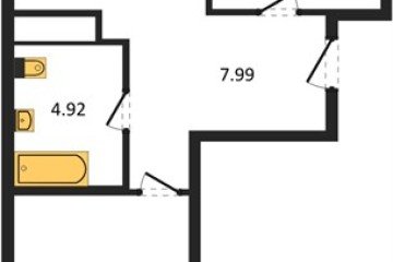 Фото №1: 2-комнатная квартира 59 м², 3/18 эт. - Краснодар, мкр. жилой квартал Патрики,