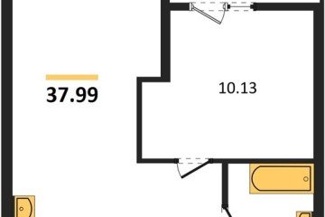 Фото №1: 1-комнатная квартира 40 м², 2/18 эт. - Краснодар, мкр. жилой квартал Патрики,