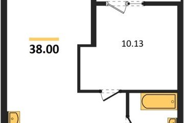 Фото №1: 1-комнатная квартира 39 м², 12/18 эт. - Краснодар, мкр. жилой квартал Патрики,