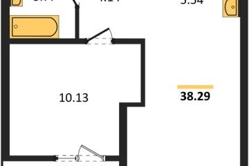 Фото №1: 1-комнатная квартира 39 м², 17/18 эт. - Краснодар, мкр. жилой квартал Патрики,
