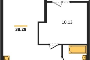 Фото №1: 1-комнатная квартира 40 м², 17/18 эт. - Краснодар, мкр. жилой квартал Патрики,