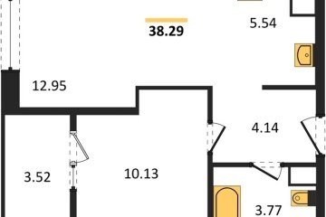 Фото №1: 1-комнатная квартира 40&nbsp;м², 16/18&nbsp;эт. - Краснодар, мкр. жилой квартал Патрики, 