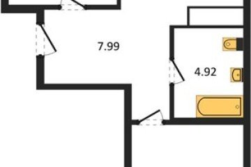 Фото №1: 2-комнатная квартира 59 м², 3/18 эт. - Краснодар, мкр. жилой квартал Патрики,