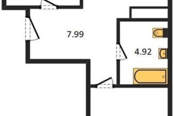 Фото №1: 2-комнатная квартира 58 м², 2/16 эт. - Краснодар, мкр. жилой квартал Патрики,